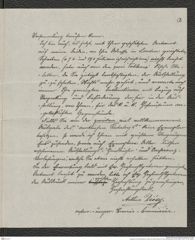 Nachlass Franz Steindachner, Brief von Arthur Diósy an Franz Steindachner (03.09.1883), Inv.Nr. 107.04, Seite 3